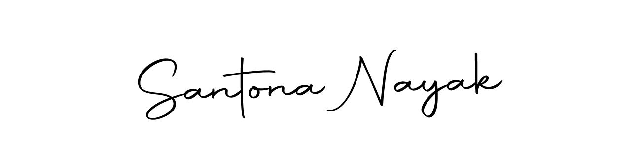 Also we have Santona Nayak name is the best signature style. Create professional handwritten signature collection using Autography-DOLnW autograph style. Santona Nayak signature style 10 images and pictures png