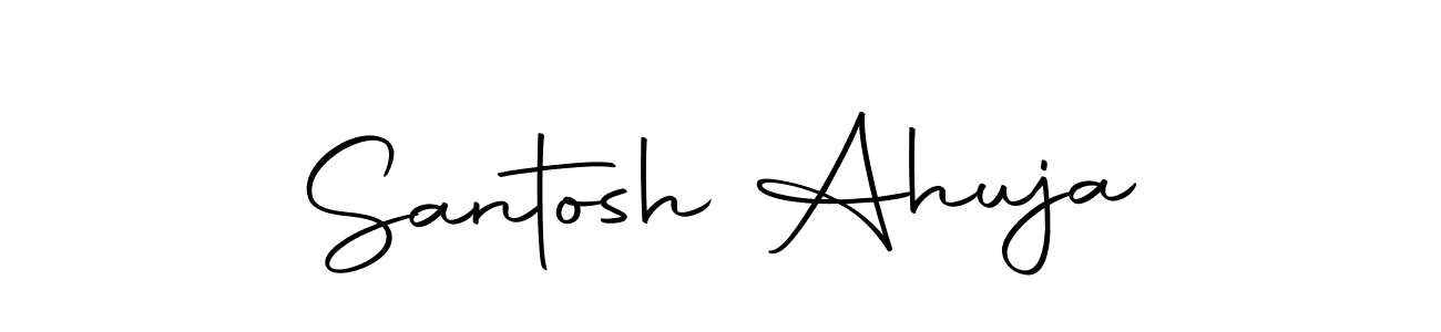 Also You can easily find your signature by using the search form. We will create Santosh Ahuja name handwritten signature images for you free of cost using Autography-DOLnW sign style. Santosh Ahuja signature style 10 images and pictures png