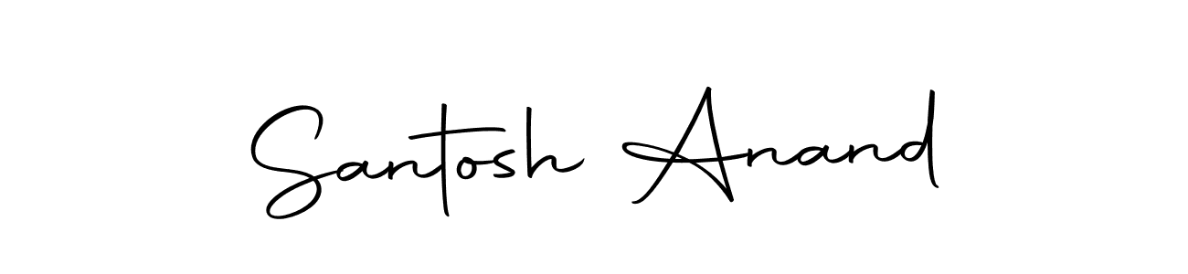 The best way (Autography-DOLnW) to make a short signature is to pick only two or three words in your name. The name Santosh Anand include a total of six letters. For converting this name. Santosh Anand signature style 10 images and pictures png