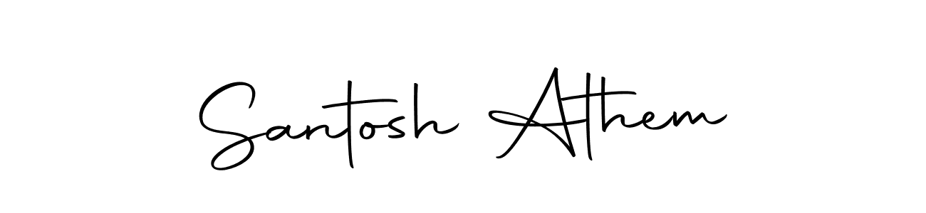 Also You can easily find your signature by using the search form. We will create Santosh Athem name handwritten signature images for you free of cost using Autography-DOLnW sign style. Santosh Athem signature style 10 images and pictures png