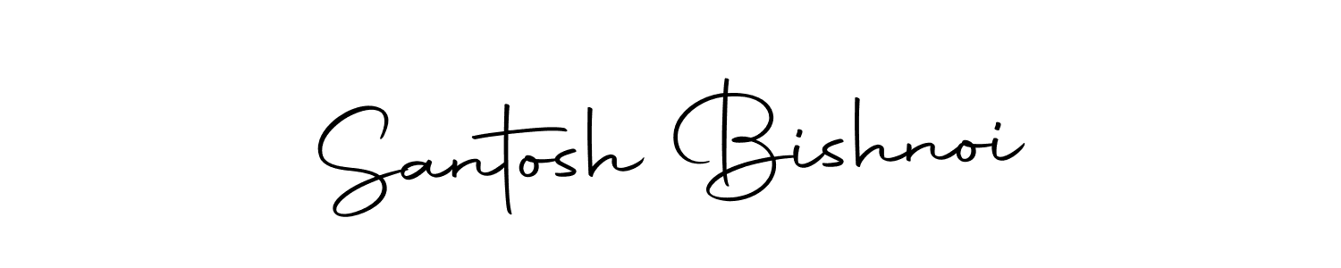Also we have Santosh Bishnoi name is the best signature style. Create professional handwritten signature collection using Autography-DOLnW autograph style. Santosh Bishnoi signature style 10 images and pictures png