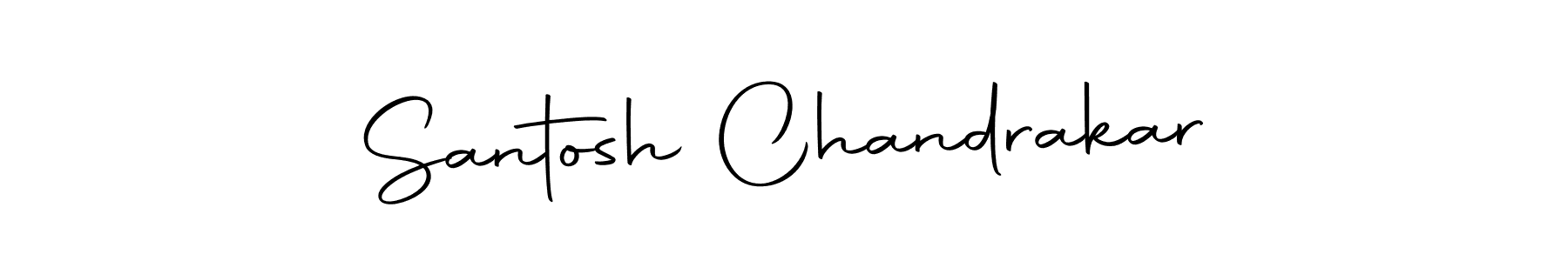 Make a beautiful signature design for name Santosh Chandrakar. Use this online signature maker to create a handwritten signature for free. Santosh Chandrakar signature style 10 images and pictures png