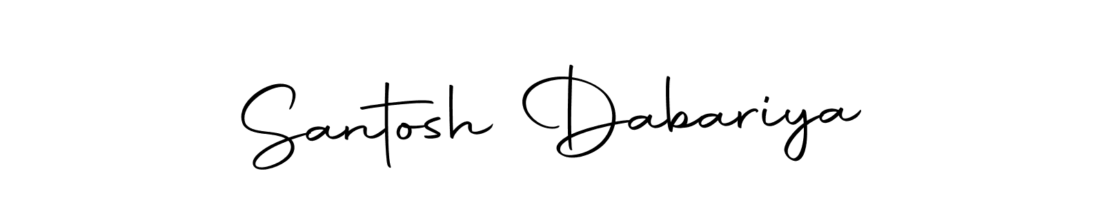 How to Draw Santosh Dabariya signature style? Autography-DOLnW is a latest design signature styles for name Santosh Dabariya. Santosh Dabariya signature style 10 images and pictures png