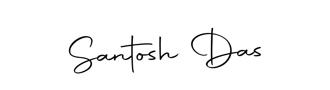 Create a beautiful signature design for name Santosh Das. With this signature (Autography-DOLnW) fonts, you can make a handwritten signature for free. Santosh Das signature style 10 images and pictures png