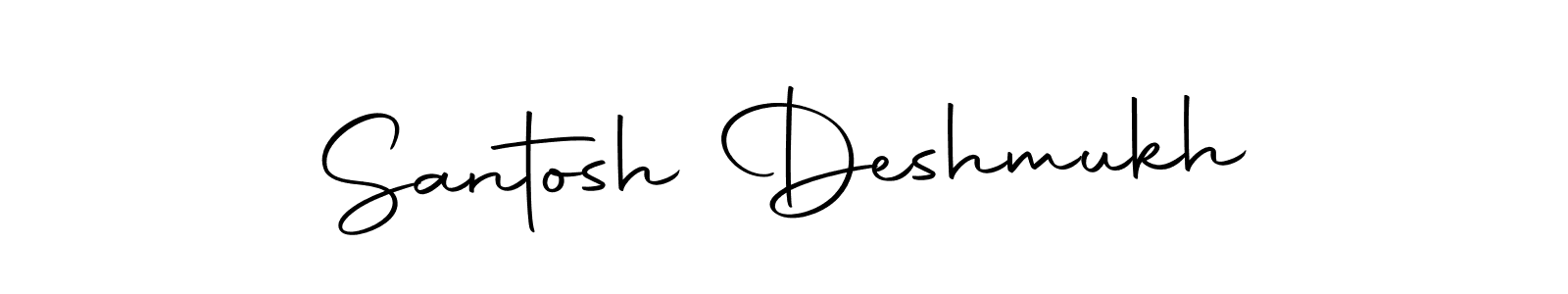 You can use this online signature creator to create a handwritten signature for the name Santosh Deshmukh. This is the best online autograph maker. Santosh Deshmukh signature style 10 images and pictures png