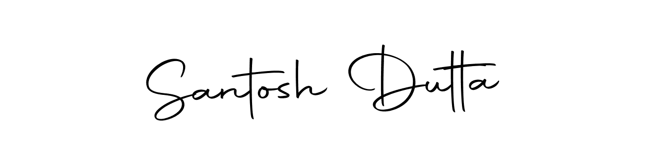 Make a beautiful signature design for name Santosh Dutta. Use this online signature maker to create a handwritten signature for free. Santosh Dutta signature style 10 images and pictures png