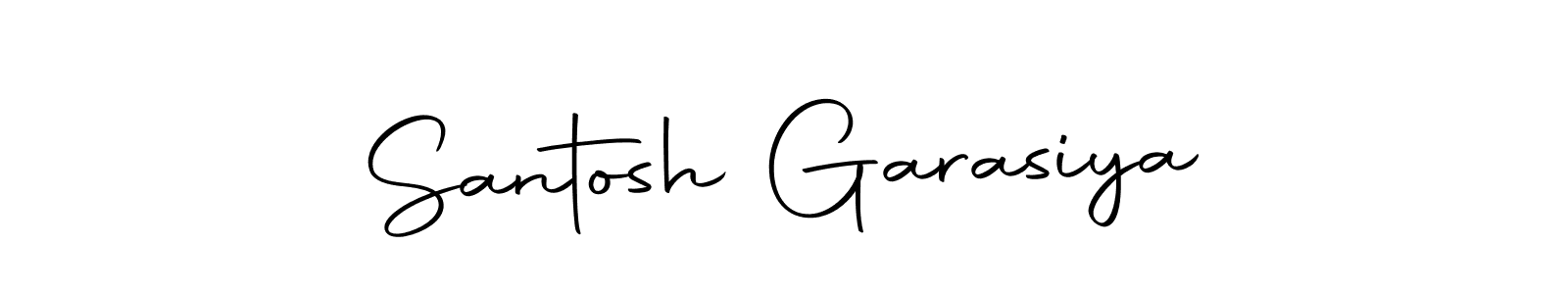 This is the best signature style for the Santosh Garasiya name. Also you like these signature font (Autography-DOLnW). Mix name signature. Santosh Garasiya signature style 10 images and pictures png