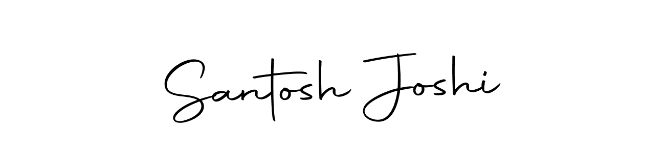 You should practise on your own different ways (Autography-DOLnW) to write your name (Santosh Joshi) in signature. don't let someone else do it for you. Santosh Joshi signature style 10 images and pictures png