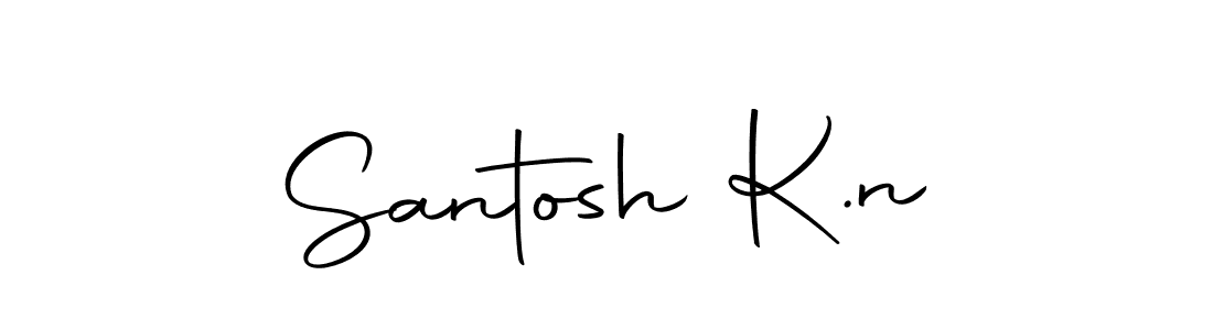 Santosh K.n stylish signature style. Best Handwritten Sign (Autography-DOLnW) for my name. Handwritten Signature Collection Ideas for my name Santosh K.n. Santosh K.n signature style 10 images and pictures png