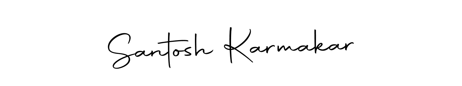 Also we have Santosh Karmakar name is the best signature style. Create professional handwritten signature collection using Autography-DOLnW autograph style. Santosh Karmakar signature style 10 images and pictures png