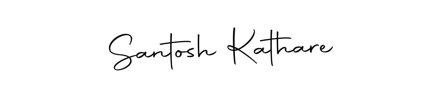 Make a beautiful signature design for name Santosh Kathare. With this signature (Autography-DOLnW) style, you can create a handwritten signature for free. Santosh Kathare signature style 10 images and pictures png