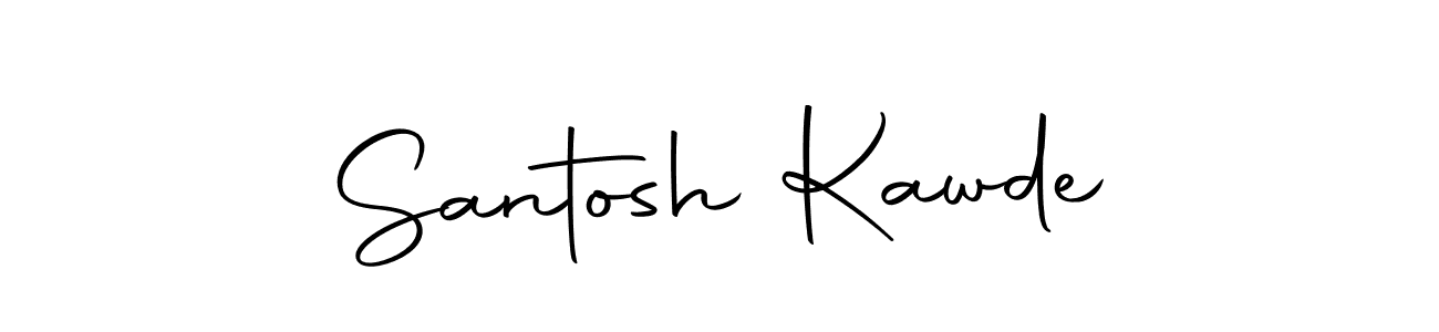 The best way (Autography-DOLnW) to make a short signature is to pick only two or three words in your name. The name Santosh Kawde include a total of six letters. For converting this name. Santosh Kawde signature style 10 images and pictures png