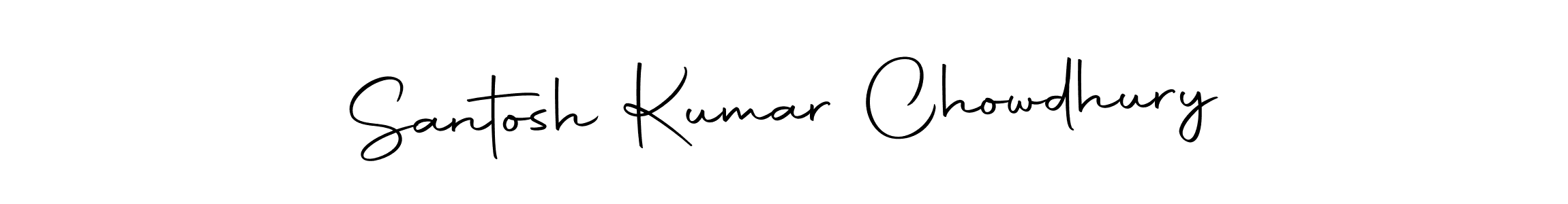 Make a beautiful signature design for name Santosh Kumar Chowdhury. Use this online signature maker to create a handwritten signature for free. Santosh Kumar Chowdhury signature style 10 images and pictures png