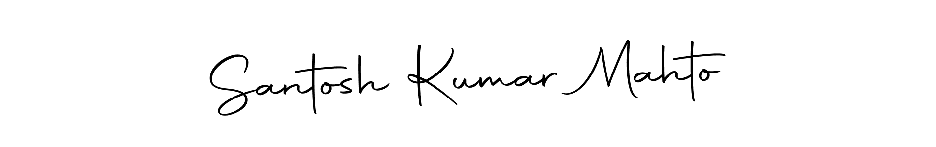 The best way (Autography-DOLnW) to make a short signature is to pick only two or three words in your name. The name Santosh Kumar Mahto include a total of six letters. For converting this name. Santosh Kumar Mahto signature style 10 images and pictures png