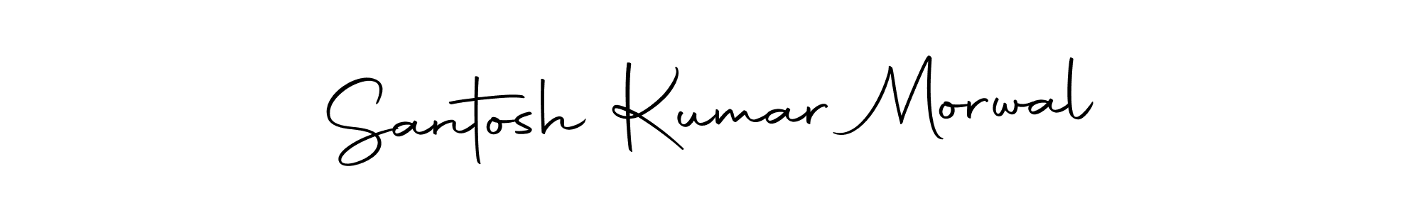Use a signature maker to create a handwritten signature online. With this signature software, you can design (Autography-DOLnW) your own signature for name Santosh Kumar Morwal. Santosh Kumar Morwal signature style 10 images and pictures png