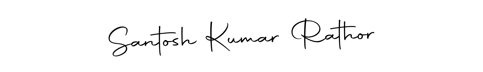 Also we have Santosh Kumar Rathor name is the best signature style. Create professional handwritten signature collection using Autography-DOLnW autograph style. Santosh Kumar Rathor signature style 10 images and pictures png