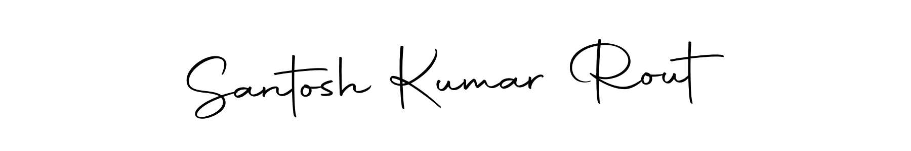 You should practise on your own different ways (Autography-DOLnW) to write your name (Santosh Kumar Rout) in signature. don't let someone else do it for you. Santosh Kumar Rout signature style 10 images and pictures png