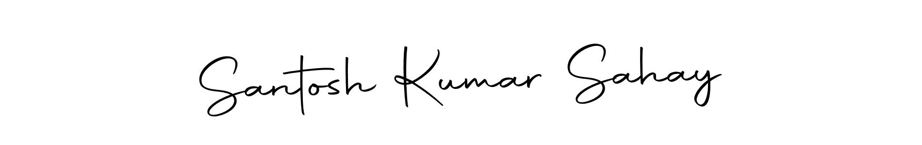 It looks lik you need a new signature style for name Santosh Kumar Sahay. Design unique handwritten (Autography-DOLnW) signature with our free signature maker in just a few clicks. Santosh Kumar Sahay signature style 10 images and pictures png