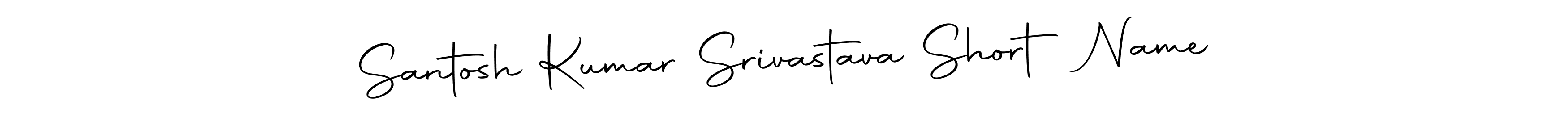 You should practise on your own different ways (Autography-DOLnW) to write your name (Santosh Kumar Srivastava Short Name) in signature. don't let someone else do it for you. Santosh Kumar Srivastava Short Name signature style 10 images and pictures png