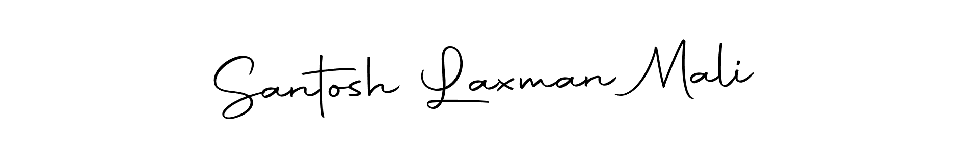 Make a beautiful signature design for name Santosh Laxman Mali. With this signature (Autography-DOLnW) style, you can create a handwritten signature for free. Santosh Laxman Mali signature style 10 images and pictures png