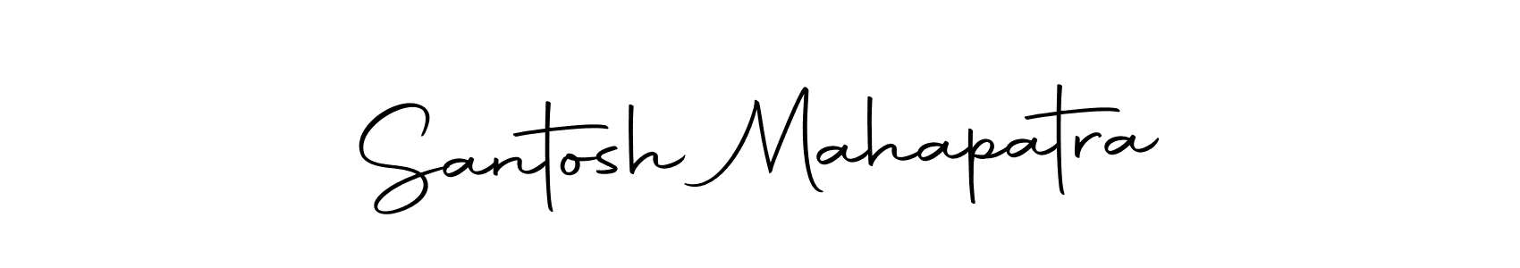 Make a beautiful signature design for name Santosh Mahapatra. With this signature (Autography-DOLnW) style, you can create a handwritten signature for free. Santosh Mahapatra signature style 10 images and pictures png