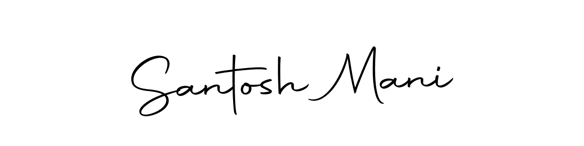 Autography-DOLnW is a professional signature style that is perfect for those who want to add a touch of class to their signature. It is also a great choice for those who want to make their signature more unique. Get Santosh Mani name to fancy signature for free. Santosh Mani signature style 10 images and pictures png