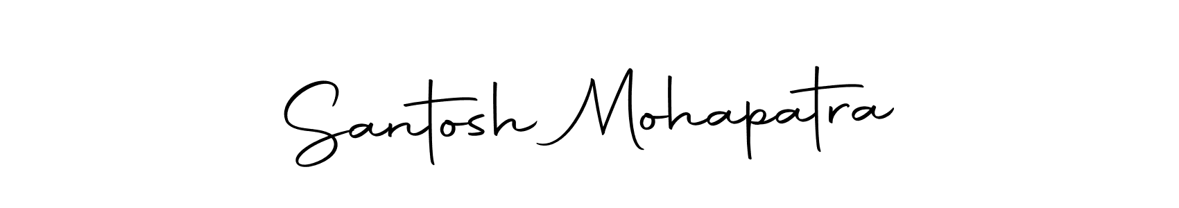 Autography-DOLnW is a professional signature style that is perfect for those who want to add a touch of class to their signature. It is also a great choice for those who want to make their signature more unique. Get Santosh Mohapatra name to fancy signature for free. Santosh Mohapatra signature style 10 images and pictures png