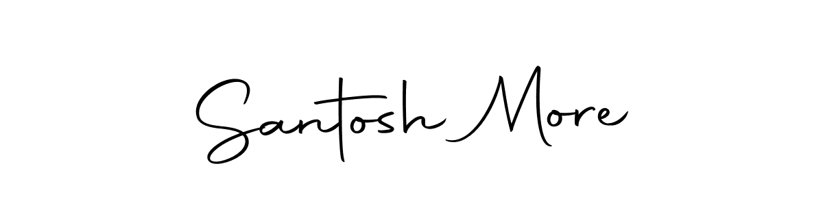 Autography-DOLnW is a professional signature style that is perfect for those who want to add a touch of class to their signature. It is also a great choice for those who want to make their signature more unique. Get Santosh More name to fancy signature for free. Santosh More signature style 10 images and pictures png