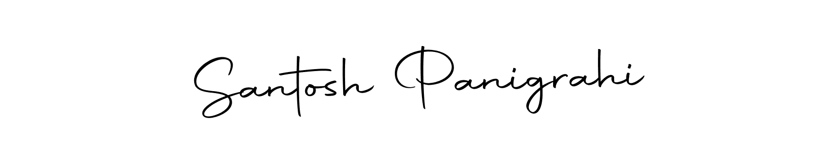 Use a signature maker to create a handwritten signature online. With this signature software, you can design (Autography-DOLnW) your own signature for name Santosh Panigrahi. Santosh Panigrahi signature style 10 images and pictures png