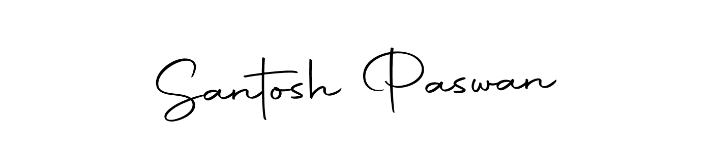 You should practise on your own different ways (Autography-DOLnW) to write your name (Santosh Paswan) in signature. don't let someone else do it for you. Santosh Paswan signature style 10 images and pictures png