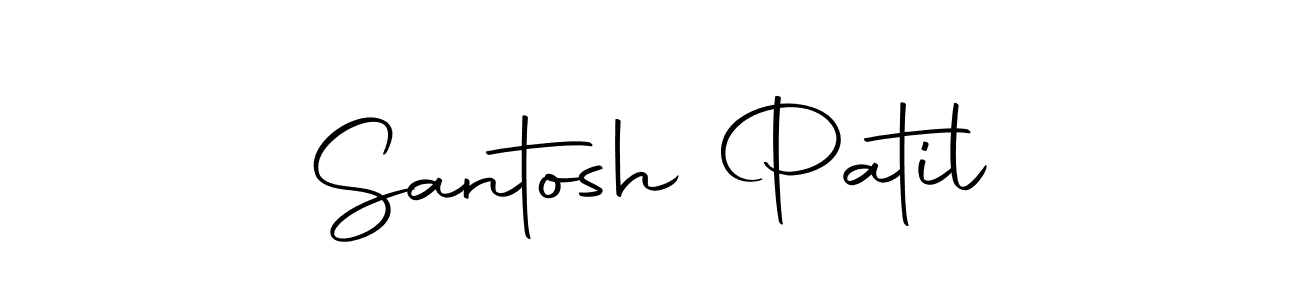 How to make Santosh Patil signature? Autography-DOLnW is a professional autograph style. Create handwritten signature for Santosh Patil name. Santosh Patil signature style 10 images and pictures png