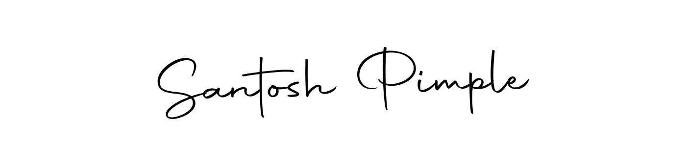 The best way (Autography-DOLnW) to make a short signature is to pick only two or three words in your name. The name Santosh Pimple include a total of six letters. For converting this name. Santosh Pimple signature style 10 images and pictures png
