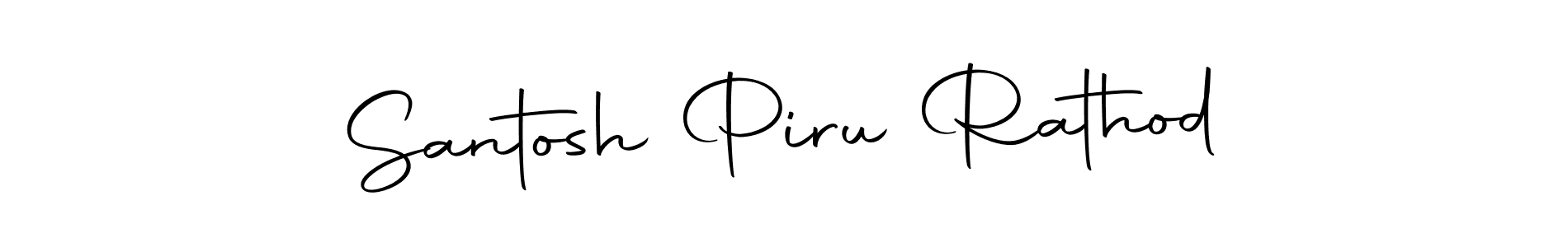Here are the top 10 professional signature styles for the name Santosh Piru Rathod. These are the best autograph styles you can use for your name. Santosh Piru Rathod signature style 10 images and pictures png