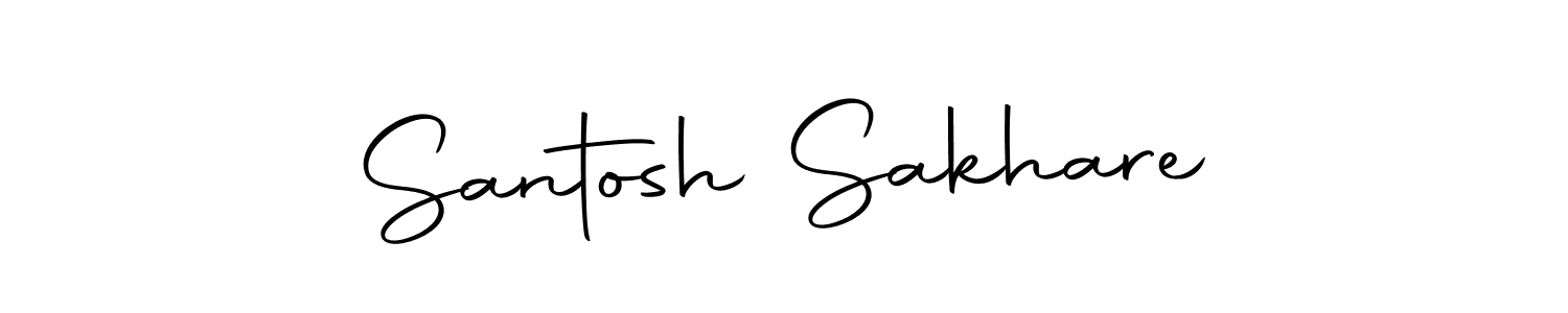 How to make Santosh Sakhare signature? Autography-DOLnW is a professional autograph style. Create handwritten signature for Santosh Sakhare name. Santosh Sakhare signature style 10 images and pictures png
