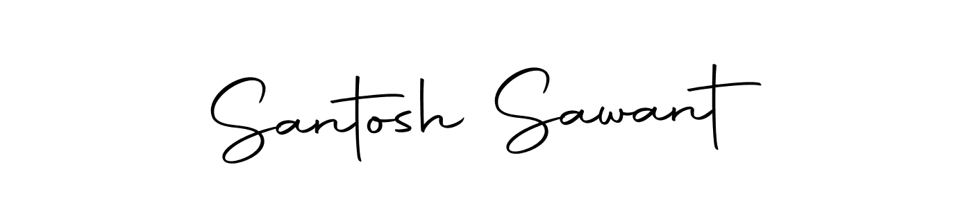 You can use this online signature creator to create a handwritten signature for the name Santosh Sawant. This is the best online autograph maker. Santosh Sawant signature style 10 images and pictures png