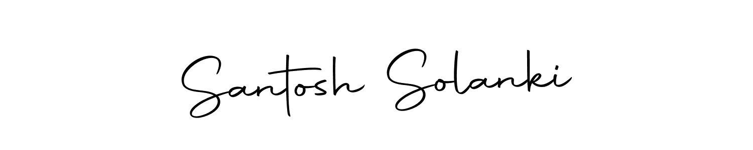 Santosh Solanki stylish signature style. Best Handwritten Sign (Autography-DOLnW) for my name. Handwritten Signature Collection Ideas for my name Santosh Solanki. Santosh Solanki signature style 10 images and pictures png