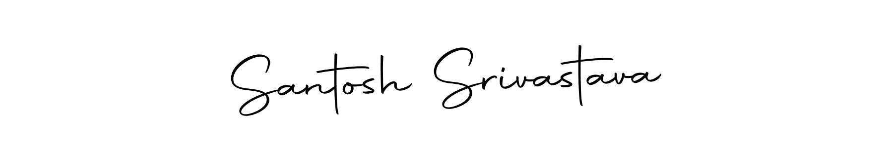 Use a signature maker to create a handwritten signature online. With this signature software, you can design (Autography-DOLnW) your own signature for name Santosh Srivastava. Santosh Srivastava signature style 10 images and pictures png