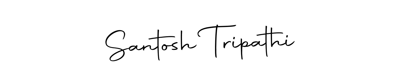 Also we have Santosh Tripathi name is the best signature style. Create professional handwritten signature collection using Autography-DOLnW autograph style. Santosh Tripathi signature style 10 images and pictures png