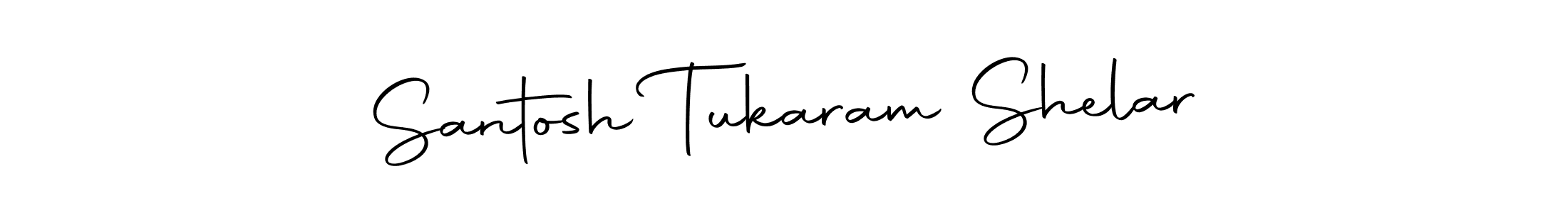 How to make Santosh Tukaram Shelar signature? Autography-DOLnW is a professional autograph style. Create handwritten signature for Santosh Tukaram Shelar name. Santosh Tukaram Shelar signature style 10 images and pictures png