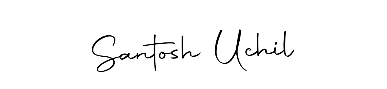 You can use this online signature creator to create a handwritten signature for the name Santosh Uchil. This is the best online autograph maker. Santosh Uchil signature style 10 images and pictures png