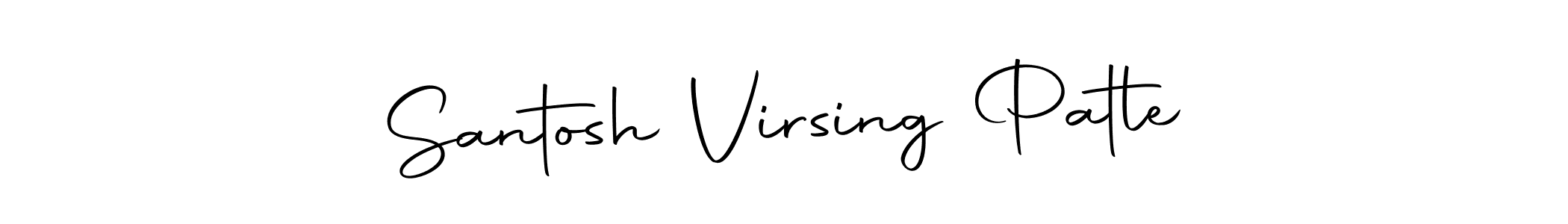 Santosh Virsing Patle stylish signature style. Best Handwritten Sign (Autography-DOLnW) for my name. Handwritten Signature Collection Ideas for my name Santosh Virsing Patle. Santosh Virsing Patle signature style 10 images and pictures png
