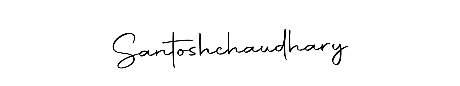 You should practise on your own different ways (Autography-DOLnW) to write your name (Santoshchaudhary) in signature. don't let someone else do it for you. Santoshchaudhary signature style 10 images and pictures png