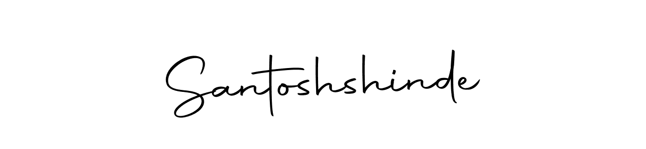 You should practise on your own different ways (Autography-DOLnW) to write your name (Santoshshinde) in signature. don't let someone else do it for you. Santoshshinde signature style 10 images and pictures png