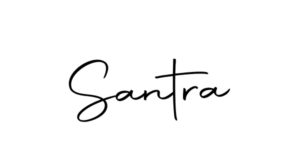 Use a signature maker to create a handwritten signature online. With this signature software, you can design (Autography-DOLnW) your own signature for name Santra. Santra signature style 10 images and pictures png