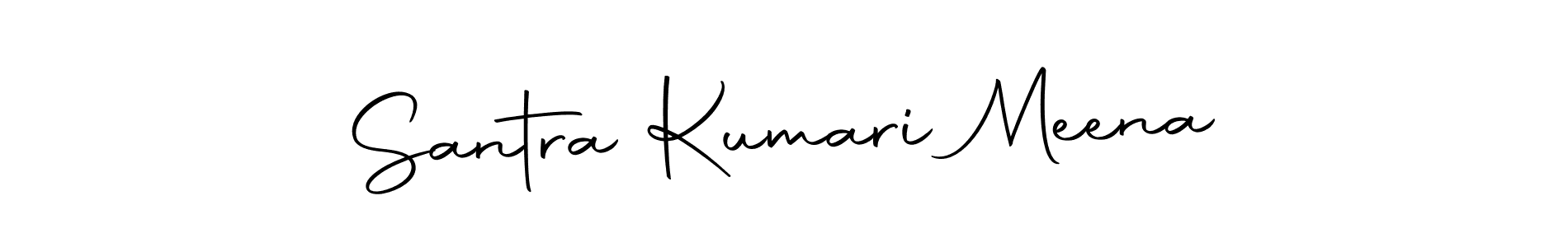 Make a beautiful signature design for name Santra Kumari Meena. Use this online signature maker to create a handwritten signature for free. Santra Kumari Meena signature style 10 images and pictures png