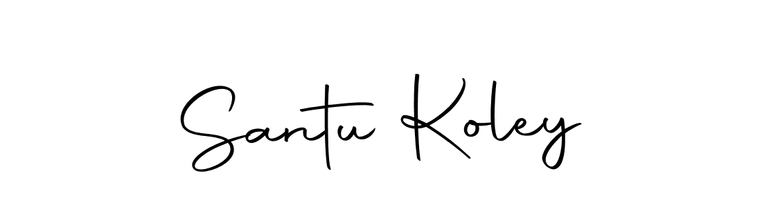 How to make Santu Koley name signature. Use Autography-DOLnW style for creating short signs online. This is the latest handwritten sign. Santu Koley signature style 10 images and pictures png