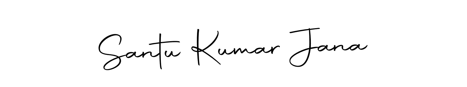 Make a short Santu Kumar Jana signature style. Manage your documents anywhere anytime using Autography-DOLnW. Create and add eSignatures, submit forms, share and send files easily. Santu Kumar Jana signature style 10 images and pictures png