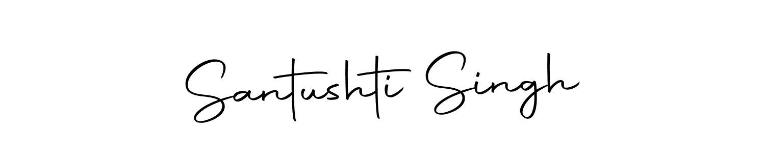 Make a beautiful signature design for name Santushti Singh. Use this online signature maker to create a handwritten signature for free. Santushti Singh signature style 10 images and pictures png
