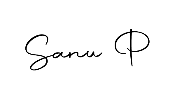 Make a beautiful signature design for name Sanu P. With this signature (Autography-DOLnW) style, you can create a handwritten signature for free. Sanu P signature style 10 images and pictures png