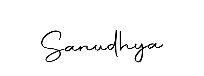 Make a beautiful signature design for name Sanudhya. Use this online signature maker to create a handwritten signature for free. Sanudhya signature style 10 images and pictures png